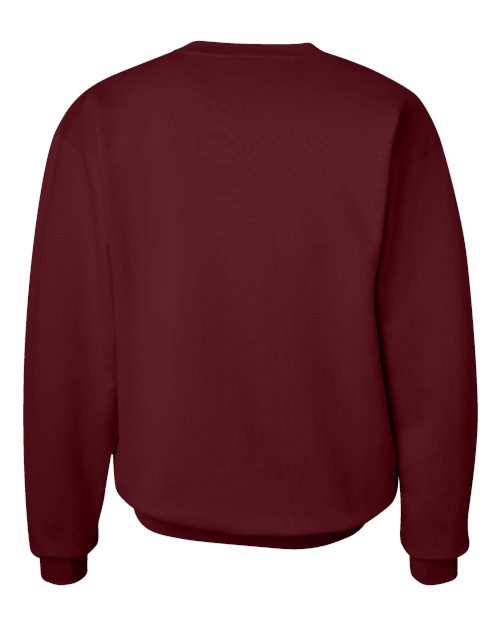 Hanes F260 Adult Ultimate Cotton 90/10 Fleece Crew #color_MAROON