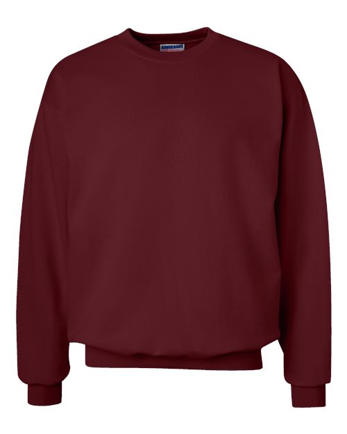 Hanes F260 Adult Ultimate Cotton 90/10 Fleece Crew #color_MAROON
