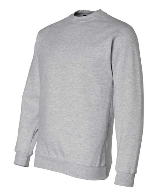 Bayside BA1102 Adult 9.5 oz., 80/20 Heavyweight Crewneck Sweatshirt #color_DARK ASH