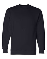 Bayside BA1102 Adult 9.5 oz., 80/20 Heavyweight Crewneck Sweatshirt #color_NAVY