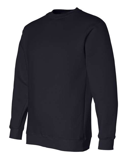 Bayside BA1102 Adult 9.5 oz., 80/20 Heavyweight Crewneck Sweatshirt #color_NAVY
