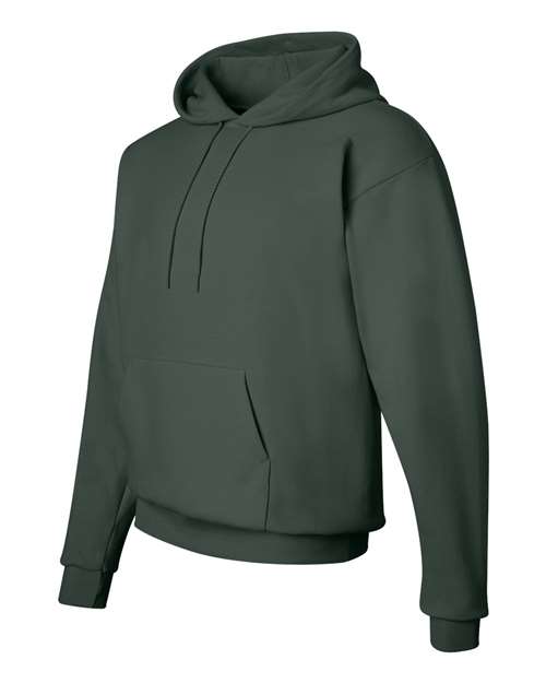 Hanes P170 Unisex Ecosmart 50/50 Pullover Hooded Sweatshirt #color_DEEP FOREST