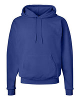 Hanes P170 Unisex Ecosmart 50/50 Pullover Hooded Sweatshirt #color_DEEP ROYAL