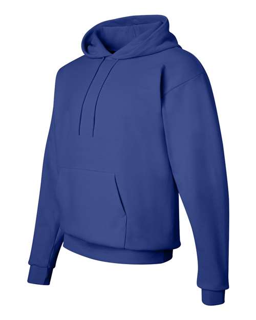 Hanes P170 Unisex Ecosmart 50/50 Pullover Hooded Sweatshirt #color_DEEP ROYAL