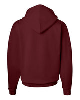 Hanes P170 Unisex Ecosmart 50/50 Pullover Hooded Sweatshirt #color_MAROON