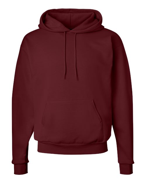 Hanes P170 Unisex Ecosmart 50/50 Pullover Hooded Sweatshirt #color_MAROON
