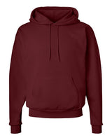 Hanes P170 Unisex Ecosmart 50/50 Pullover Hooded Sweatshirt #color_MAROON