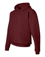 Hanes P170 Unisex Ecosmart 50/50 Pullover Hooded Sweatshirt #color_MAROON