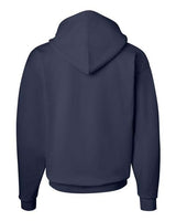 Hanes P170 Unisex Ecosmart 50/50 Pullover Hooded Sweatshirt #color_NAVY