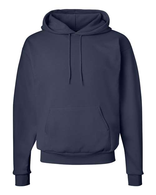 Hanes P170 Unisex Ecosmart 50/50 Pullover Hooded Sweatshirt #color_NAVY
