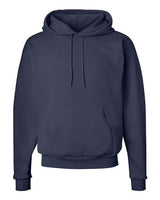 Hanes P170 Unisex Ecosmart 50/50 Pullover Hooded Sweatshirt #color_NAVY