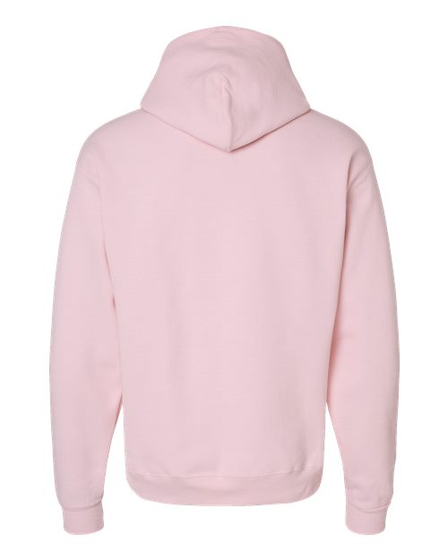 Hanes P170 Unisex Ecosmart 50/50 Pullover Hooded Sweatshirt #color_PALE PINK