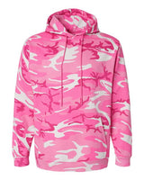 Code Five 3969 Unisex Camo Pullover Hoodie #color_PINK WOODLAND