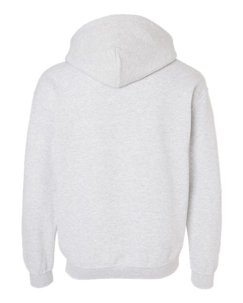 Gildan G185 Adult Heavy Blend 50/50 Hooded Sweatshirt #color_ASH
