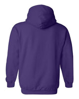Gildan G185 Adult Heavy Blend 50/50 Hooded Sweatshirt #color_PURPLE