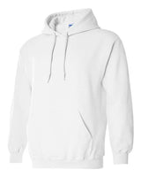 Gildan G185 Adult Heavy Blend 50/50 Hooded Sweatshirt #color_WHITE