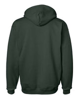 Hanes F170 Adult Ultimate Cotton 90/10 Pullover Hooded Sweatshirt #color_DEEP FOREST