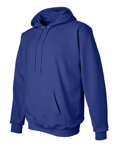 Hanes F170 Adult Ultimate Cotton 90/10 Pullover Hooded Sweatshirt #color_DEEP ROYAL