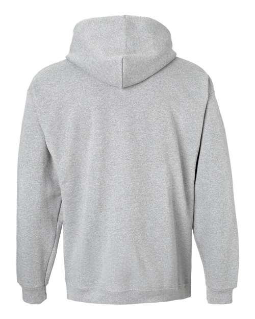 Hanes F170 Adult Ultimate Cotton 90/10 Pullover Hooded Sweatshirt #color_LIGHT STEEL