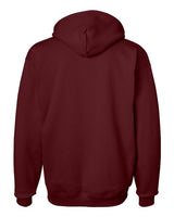 Hanes F170 Adult Ultimate Cotton 90/10 Pullover Hooded Sweatshirt #color_MAROON