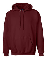 Hanes F170 Adult Ultimate Cotton 90/10 Pullover Hooded Sweatshirt #color_MAROON