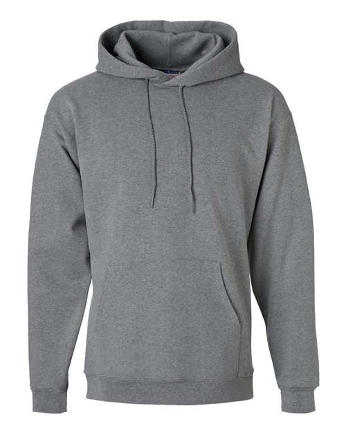 Hanes F170 Adult Ultimate Cotton 90/10 Pullover Hooded Sweatshirt #color_OXFORD GRAY