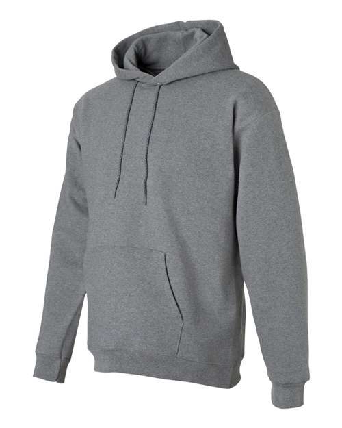 Hanes F170 Adult Ultimate Cotton 90/10 Pullover Hooded Sweatshirt #color_OXFORD GRAY