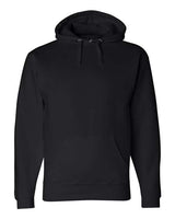 J America JA8824 Adult Premium Fleece Pullover Hooded Sweatshirt #color_BLACK