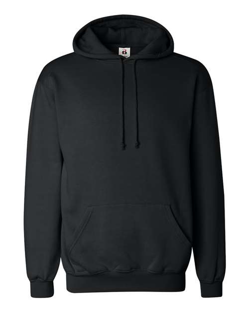 Badger 1254 Hooded Sweatshirt #color_Black