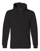 Bayside BA960 Adult 9.5 oz., 80/20 Pullover Hooded Sweatshirt #color_BLACK
