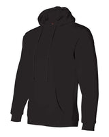 Bayside BA960 Adult 9.5 oz., 80/20 Pullover Hooded Sweatshirt #color_BLACK