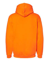 Bayside BA960 Adult 9.5 oz., 80/20 Pullover Hooded Sweatshirt #color_BRIGHT ORANGE