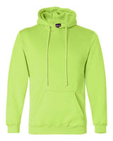 Bayside BA960 Adult 9.5 oz., 80/20 Pullover Hooded Sweatshirt #color_LIME GREEN