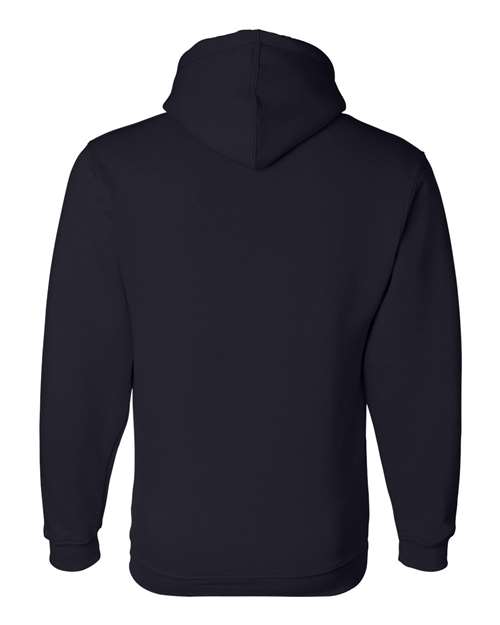 Bayside BA960 Adult 9.5 oz., 80/20 Pullover Hooded Sweatshirt #color_NAVY