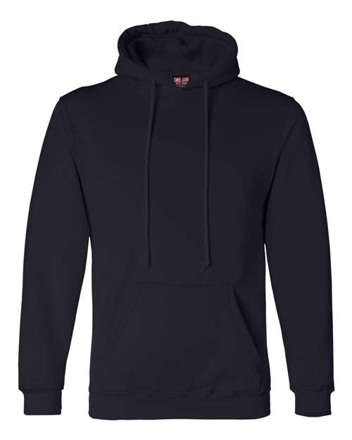 Bayside BA960 Adult 9.5 oz., 80/20 Pullover Hooded Sweatshirt #color_NAVY