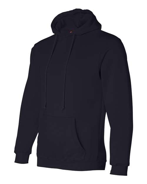 Bayside BA960 Adult 9.5 oz., 80/20 Pullover Hooded Sweatshirt #color_NAVY