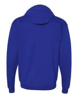 Hanes P180 Adult EcoSmart 50/50 Full-Zip Hooded Sweatshirt #color_DEEP ROYAL