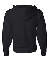 Jerzees 993 Adult NuBlend Fleece Full-Zip Hooded Sweatshirt #color_BLACK