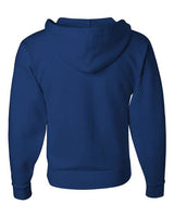 Jerzees 993 Adult NuBlend Fleece Full-Zip Hooded Sweatshirt #color_ROYAL
