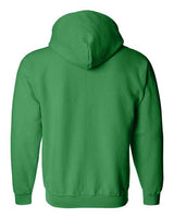 Gildan G186 Adult Heavy Blend 50/50 Full-Zip Hooded Sweatshirt #color_IRISH GREEN