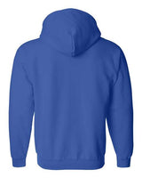 Gildan G186 Adult Heavy Blend 50/50 Full-Zip Hooded Sweatshirt #color_ROYAL