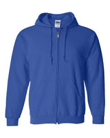 Gildan G186 Adult Heavy Blend 50/50 Full-Zip Hooded Sweatshirt #color_ROYAL