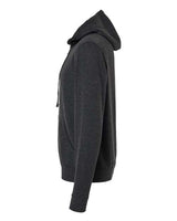 Independent Trading Co. AFX4000Z Full-Zip Hooded Sweatshirt #color_Charcoal Heather