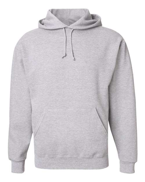 Jerzees 4997 Adult Super Sweats NuBlend Fleece Pullover Hooded Sweatshirt #color_ASH