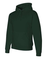 Jerzees 4997 Adult Super Sweats NuBlend Fleece Pullover Hooded Sweatshirt #color_FOREST GREEN