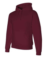 Jerzees 4997 Adult Super Sweats NuBlend Fleece Pullover Hooded Sweatshirt #color_MAROON