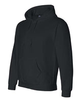 Gildan G125 Adult DryBlend Adult 50/50 Hooded Sweatshirt #color_BLACK