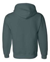Gildan G125 Adult DryBlend Adult 50/50 Hooded Sweatshirt #color_FOREST GREEN