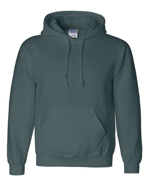 Gildan G125 Adult DryBlend Adult 50/50 Hooded Sweatshirt #color_FOREST GREEN