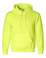 Gildan G125 Adult DryBlend Adult 50/50 Hooded Sweatshirt #color_SAFETY GREEN